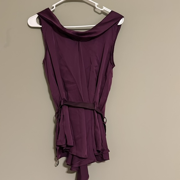 🦇L.K Collection sleeveless belted blouse xs - Picture 6 of 6